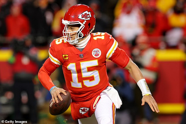 Mahomes admitted he 'didn't feel right' during the Chiefs' AFC title win over the Cincinnati Bengals