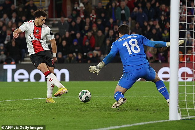 Adams has scored eight Premier League goals so far this season for the struggling Saints