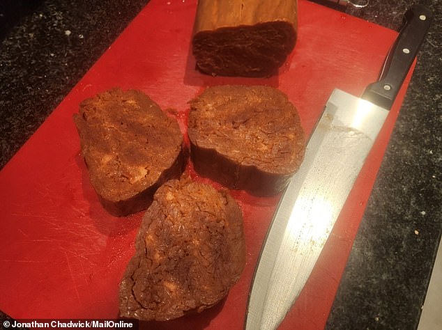 The firm says: 'You can roast, grill, broil, pan-fry and carve it into filets, chunks, or slices. It’s raw and unseasoned, giving you full creative control'