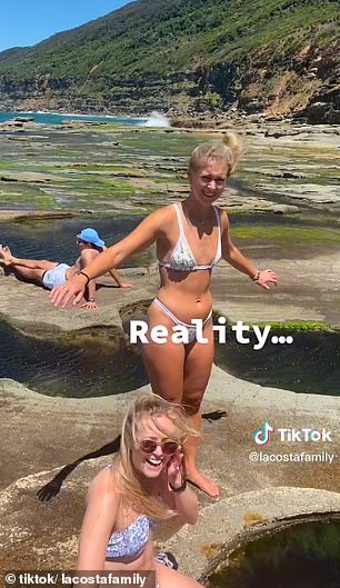 Another TikTok clip showed a group of women visiting the pool who made fun of their ridiculously bad visit.