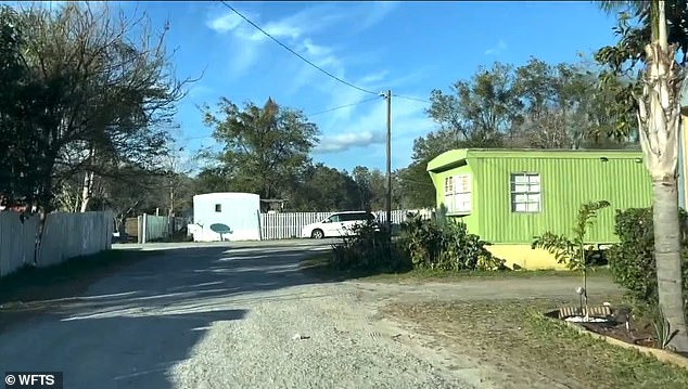 The baby, who authorities estimate was born just an hour before she was abandoned, was left for dead in some bushes near a trailer park in Mulberry, Florida.