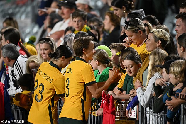 The Australians' first match at the World Cup could also break the world attendance record for a women's soccer match now that it is being played in Homebush