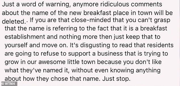 Quiroga saw the cruel comments on a private Facebook page for the town.  The dispute caused the page admin to step in and flag nasty comments.