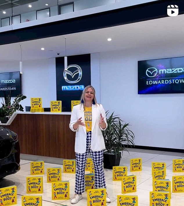 Ms Brumfitt made posts endorsing various cars at Edwardstown Mazda in Adelaide, South Australia.