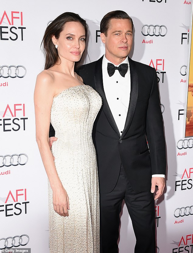 Drama: Angelina received a satisfying Christmas present: a package of documents from the FBI investigation into the alleged altercation on a plane between her and Brad Pitt, which led to their long and bitter divorce.