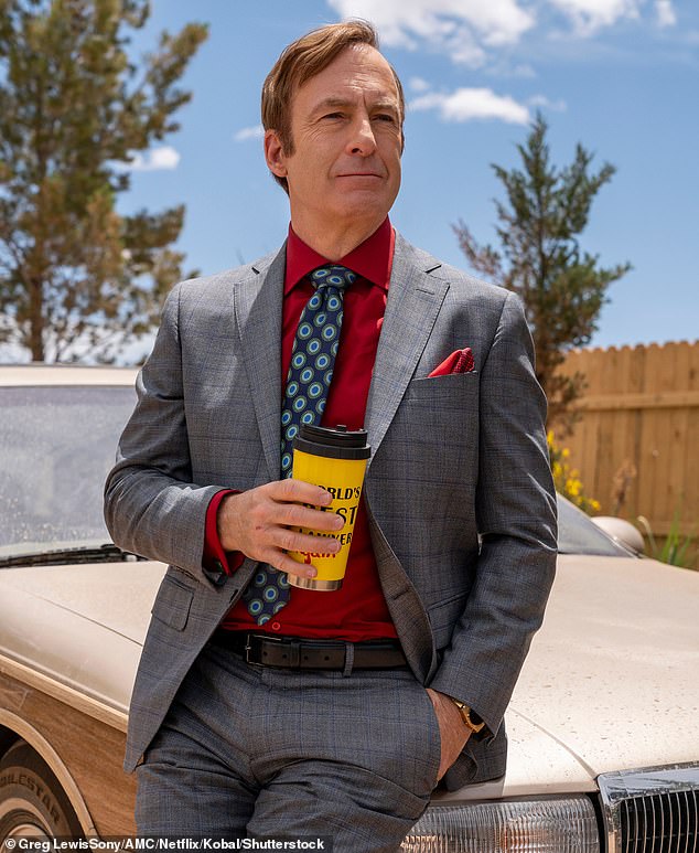 The critically acclaimed American crime drama Better Call Saul, seen here with Bod Odenkirk playing the lead character Saul Goodman, has garnered a lot of interest at Cinnabons.