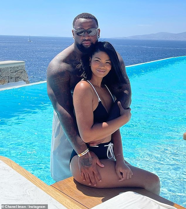 Jet-setters: Taking time for themselves in the NFL offseason over the summer, Chanel and Davon traveled the world, visiting luxury spots like Mexico and Italy.