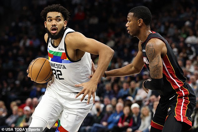 Timberwolves teammate Karl Anthony-Towns has previously called out Edwards about his diet.