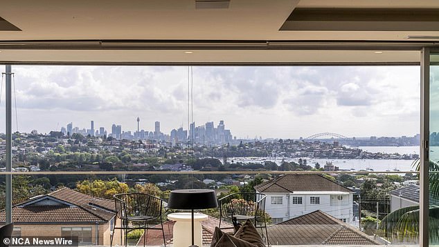 The house has views of the port, a swimming pool and a wine cellar.  NSW. Image: NewsWire / Monique Harmer