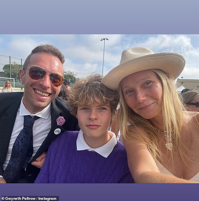 Family: The college student is the daughter of Coldplay singer-actress Chris Martin, who finalized their divorce in 2016 and also shares a 16-year-old son, Moses.