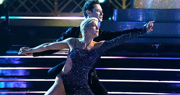 Her return: Dancing With The Stars fans 'wept' as Blair made an emotional return to the dance floor for the show's grand finale.