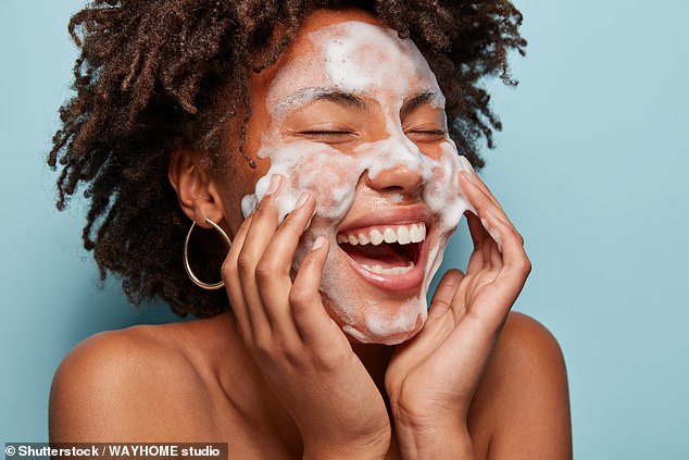 Keeping washes to just morning and night will help wash away dirt and grease and keep imperfections at bay for normal skin types