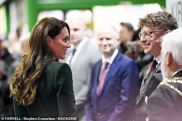 The Princess of Wales speaks to vendors who have worked in the market for over 30 years and members of the public about their thoughts on the film.