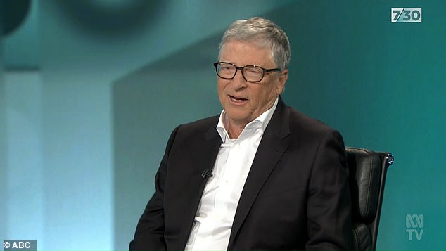 Microsoft co-founder Bill Gates, who is visiting Australia, said artificial intelligence has the potential to replace white-collar jobs, including teaching and medicine.