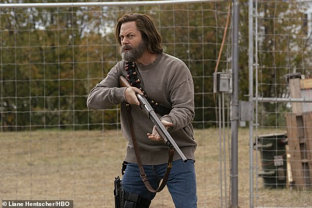 The episode starred Nick Offerman as a gun-wielding doomsday preparer whose mistrust of the government allowed him to escape death and have everything he needs in the apocalypse.