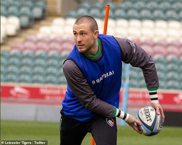 Brown, pictured in training on Tuesday, made 72 appearances for his country