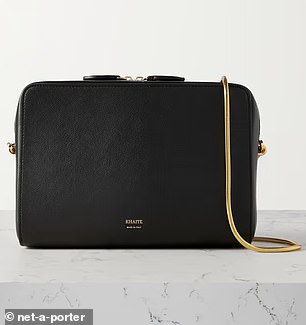 Khaite Anna Leather Shoulder Bag: $1,680