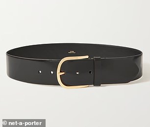 Totem Leather Belt: $420