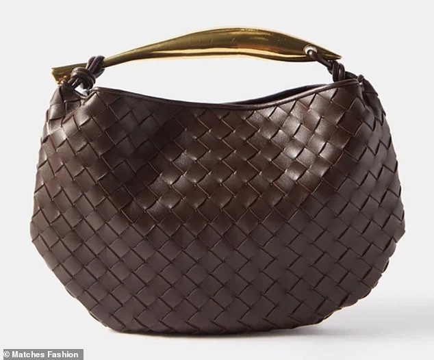 Bottega's Sardine Metal-handle Intrecciato-leather bag ($4,200) was another expensive pick