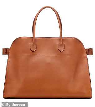 The Row Margaux 17 Leather Bag: $5,390