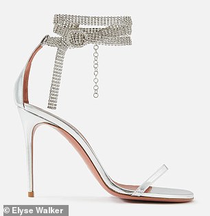 Amina Muaddi Giorgia Crystal Sandal: $1,500