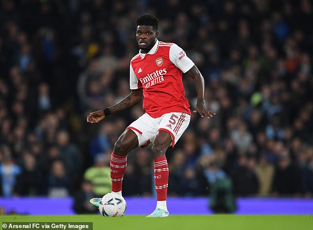 Lokonga have been kept out of Arsenal's starting line-up by Thomas Partey this season