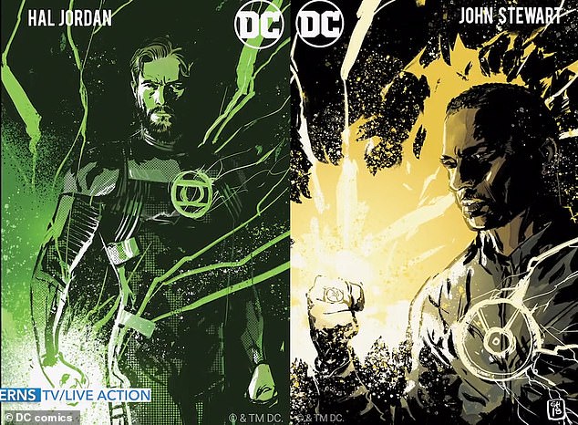 TV plans include Lanterns, an eight-hour live-action detective series featuring multiple Green Lanterns, scheduled to air on HBO Max.