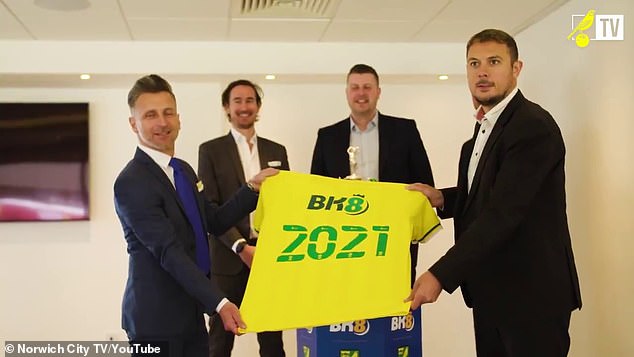 Norwich cut ties with shirt sponsor BK8 after supporters uproar over sex marketing