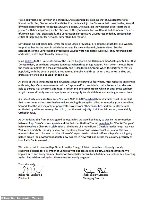 The letter sent Monday comes after the group sent three letters to former House Speaker Nancy Pelosi during the 117th Congress, which they said were ignored.