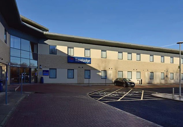 The group went to the Travelodge at Cobalt Business Park in Newcastle to film their content.