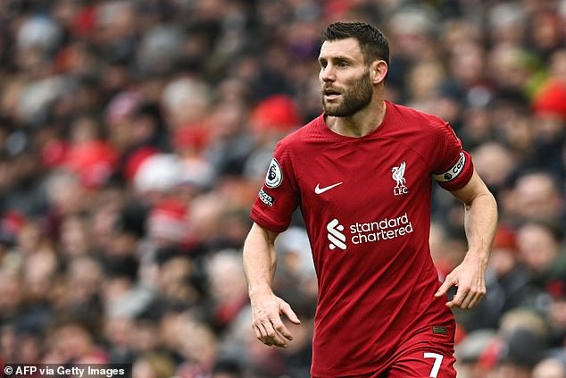 James Milner, 37, epitomized the basic style needed by Jurgen Klopp's team