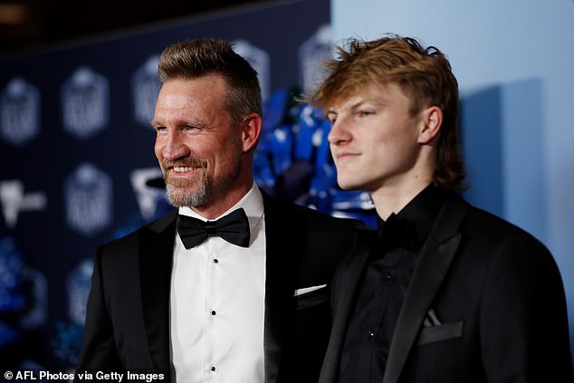 AFL great Nathan Buckley has backed his son Jett's decision to return to go-kart racing after a near-fatal crash that landed the 15-year-old in hospital last month.