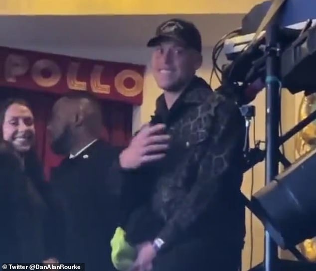 New York Yankees captain Aaron Judge was serenaded by fans at a Drake concert on Sunday.