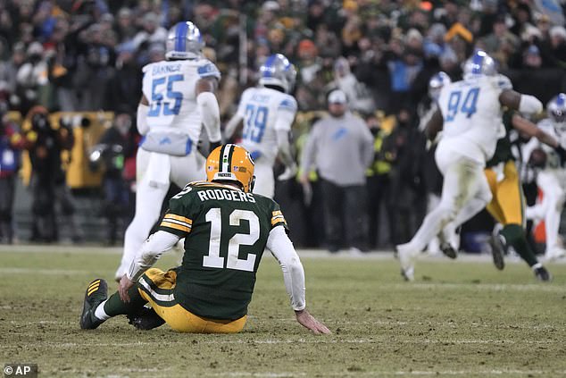 Rodgers and the Packers have missed the playoffs for the first time since the 2018 NFL season.