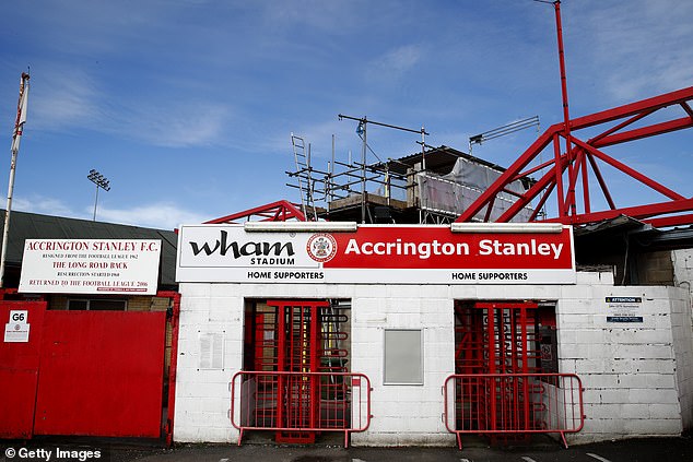 Accrington Stanley's managing director revealed they made a profit of just £2.99 from an FA Cup second round tie against Barnet in November.