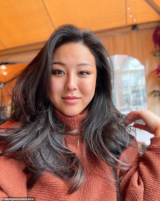 Connecticut acupuncturist Eileen Li (pictured) revealed a simple trick to clear sinus congestion and stay alert and awake.