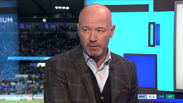 Alan Shearer delivered a scathing assessment of Chelsea's first-half performance