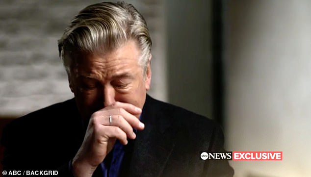 Alec Baldwin broke down in tears during an interview in