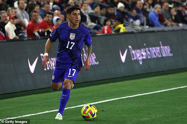 Alejandro Zendejas put in an admirable performance in the United States' 2-1 loss to Serbia in Los Angeles