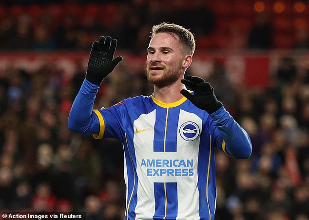 Alexis Mac Allister pledged his future to Brighton after scoring twice in a 5-1 FA Cup win