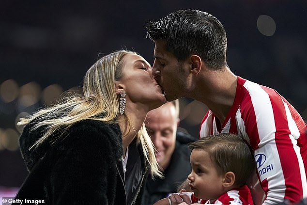 Atlético de Madrid star Álvaro Morata revealed on Instagram that his wife is in intensive care