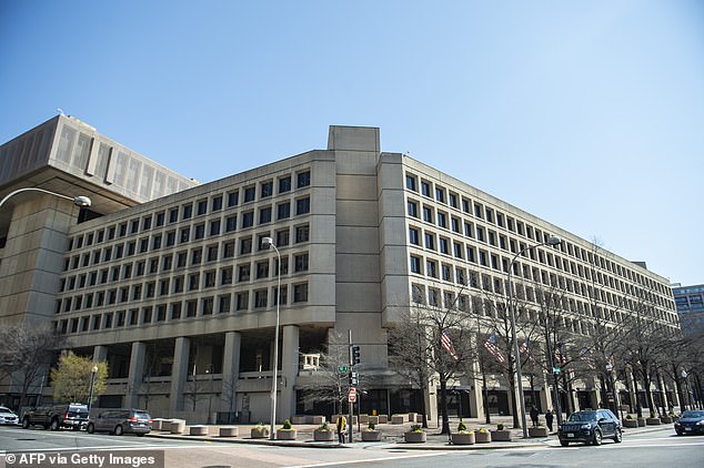 The J. Edgar Hoover Building, headquarters of the FBI, has been unceremoniously named the 