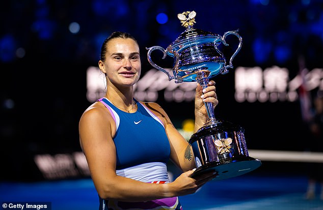 Aryna Sabalenka won the Australian Open on Saturday at Rod Laver Arena