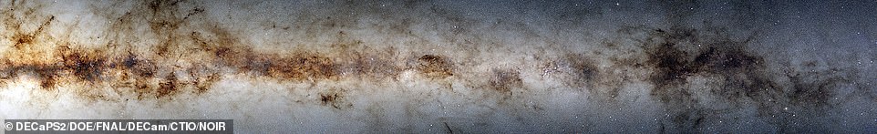 Large: Our majestic Milky Way and its colossal tapestry of some 3.32 billion celestial objects have been captured in unprecedented detail and shared with the world.