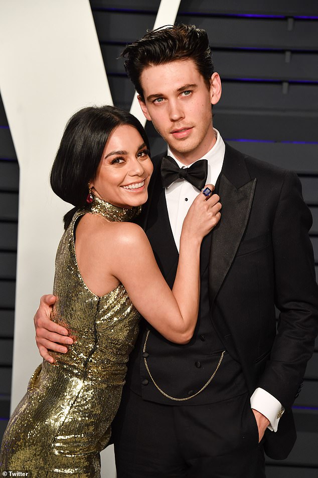 Manifestation: Austin Butler credits ex-girlfriend Vanessa Hudgens for manifesting his career-defining portrayal of Elvis Presley...even before the Baz Luhrmann biopic was announced;  seen in 2019