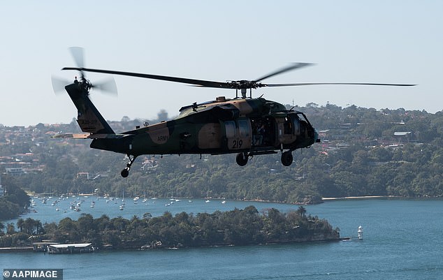 Australia will purchase 40 Black Hawk helicopters (pictured) from the United States to replace the French-made helicopters already in use.