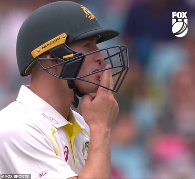 Australian batsman Marnus Labuschagne drew attention after asking his teammates for a lighter when in the crease in Sydney during the Third Test.