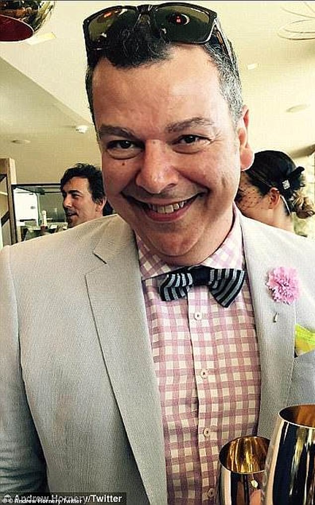 Newspaper gossip columnist Andrew Hornery (pictured) has apologized to celebrity accountant Anthony Bell after an article last weekend made false claims about him.