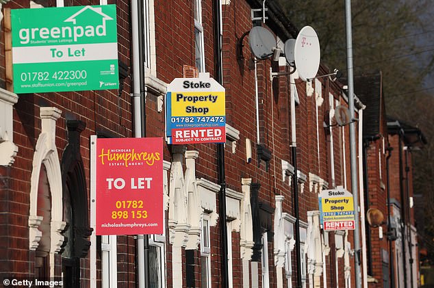 Average non London rent up 10 in a year to 1172