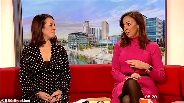 'What a man': BBC Breakfast's Sally Nugent and Nina Warhurst fought back tears as they discussed the death of their 'brilliant' co-star